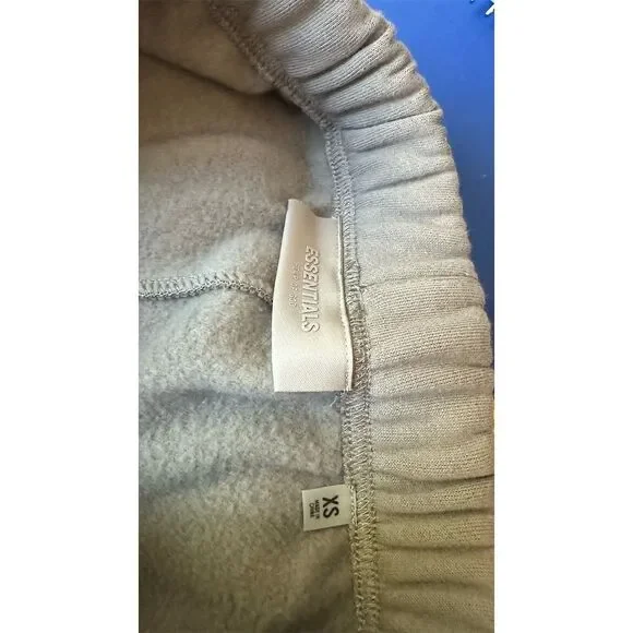 Essentials Fear of God Men's XS Taupe Sweatpants Casual Elastic Waist Pants - Picture 5 of 8